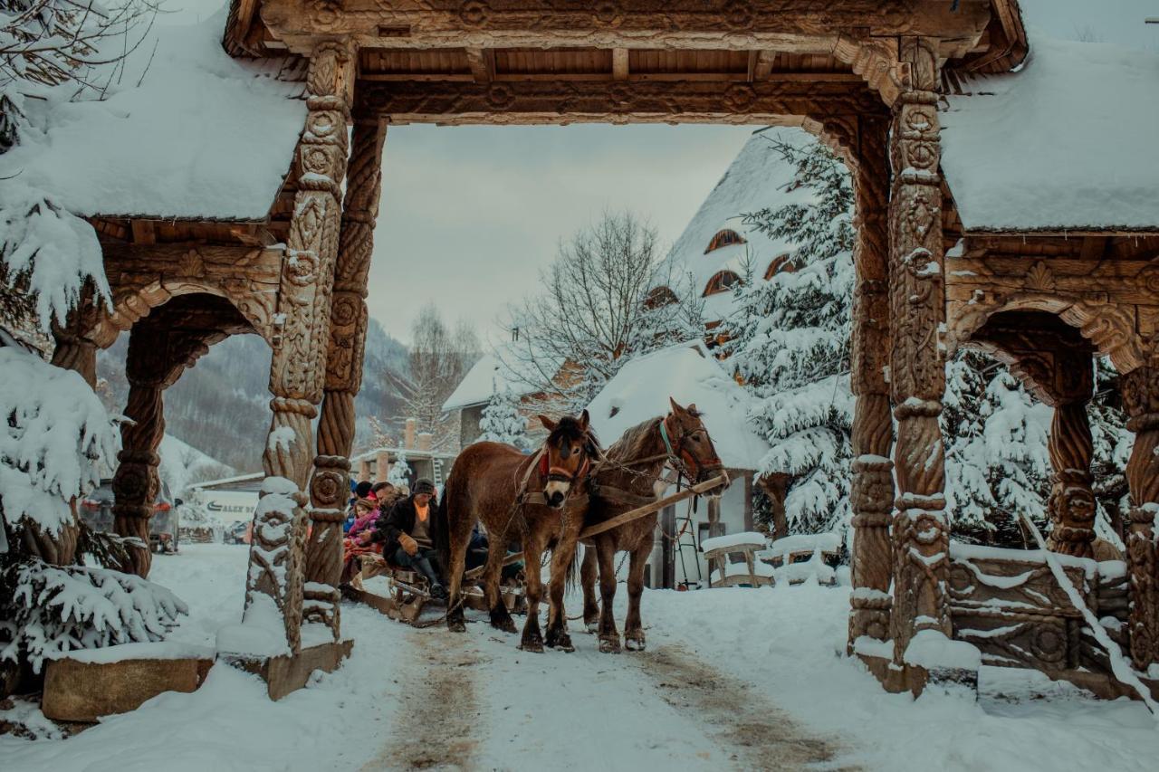 Conacul Drahneilor Hotel Ruscova Bagian luar foto